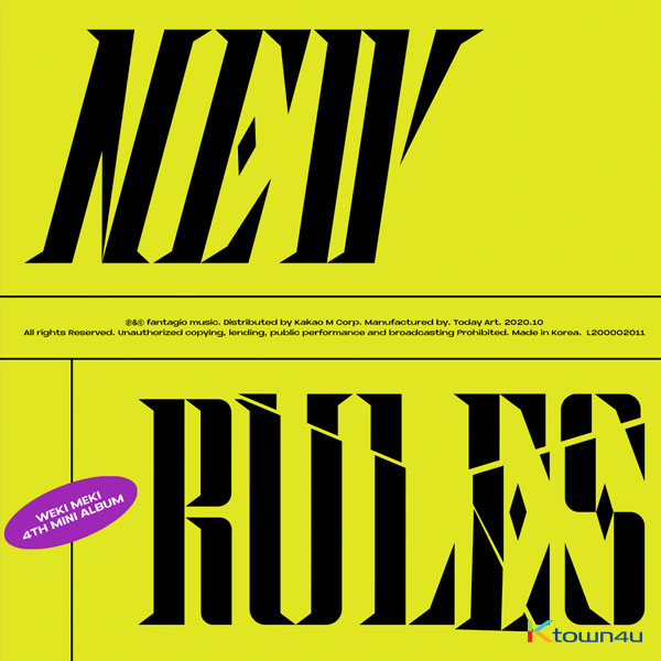 Weki Meki - Mini Album Vol.4 [NEW RULES] (Take ver.)