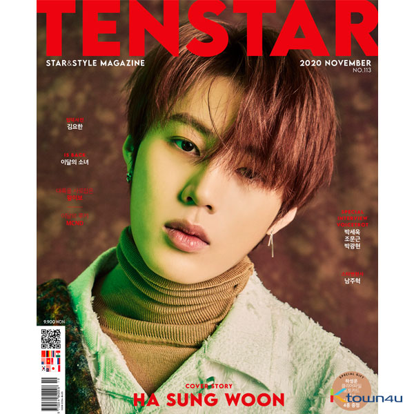 [韓国雑誌] 10+STAR 2020.11 (Cover : Ha Sung Woon)