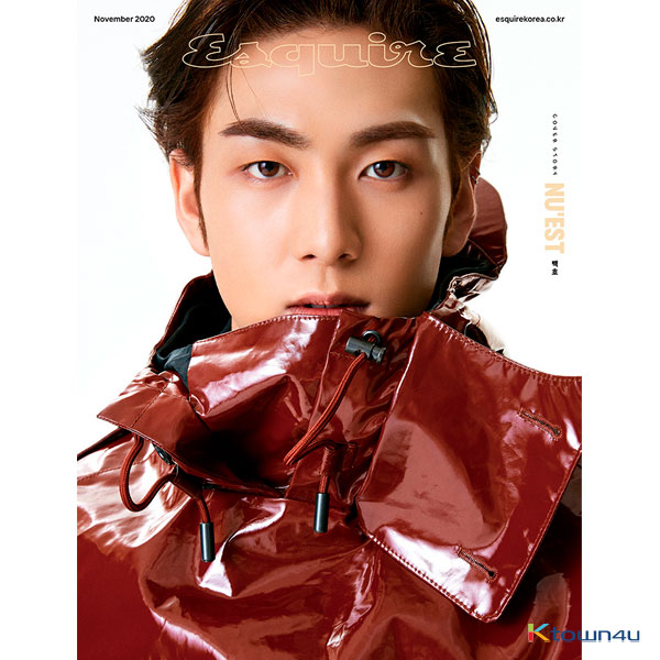 ESQUIRE 2020.11 B Type (Cover : NU`EST : BAEK HO)