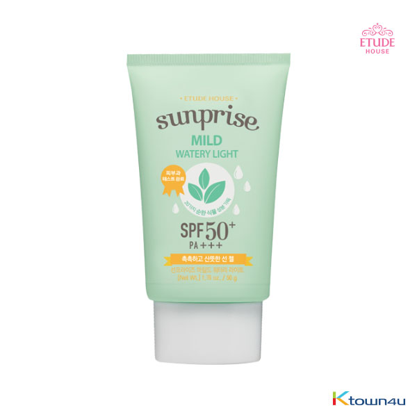 [ETUDE HOUSE] サンプライズ マイルド ウォータリーライト(SPF50+/ PA+++) 50ml