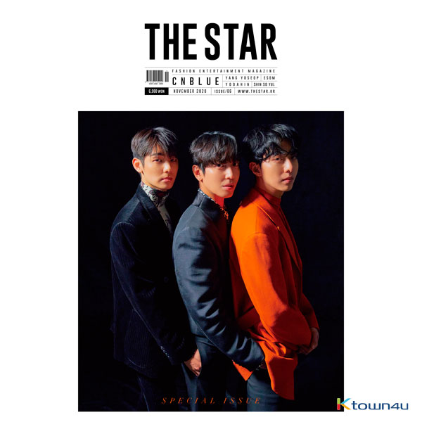 [잡지][2020-11] THE STAR 더스타 (월간) : 11월 [2020] 앞표지 : 씨엔블루