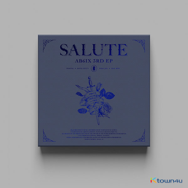 에이비식스 (AB6IX) - EP앨범 3집 [SALUTE] (ROYAL 버전) (재판)