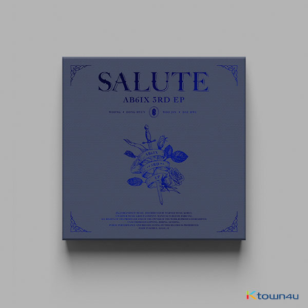 AB6IX - 3rd EP Album [SALUTE] (ROYAL Ver.) (Second Press)