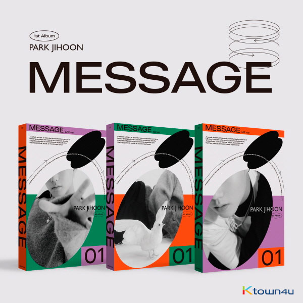 Park Ji Hoon - Album Vol.1 [MESSAGE] (AGE Ver.) (first press)