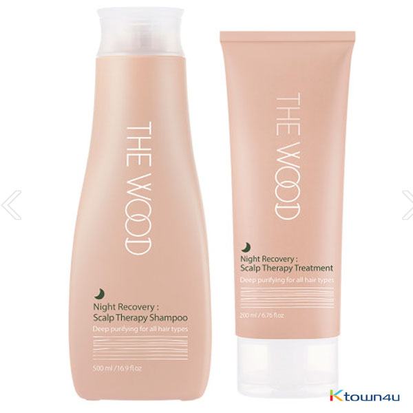 Baekho X Thewood - Thewood Shampoo & Treatment DAY/NIGHT Limited Edition SET