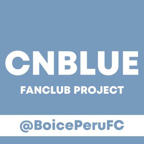 [Donation] CNBLUE FANCLUB ALBUM SUPPORT by @BoicePeruFC