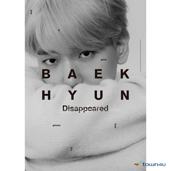 Baekhyun - Album (Disappeared Ver.) (first press Limited Edition) (Japanese Version) (*Order can be canceled cause of early out of stock)
