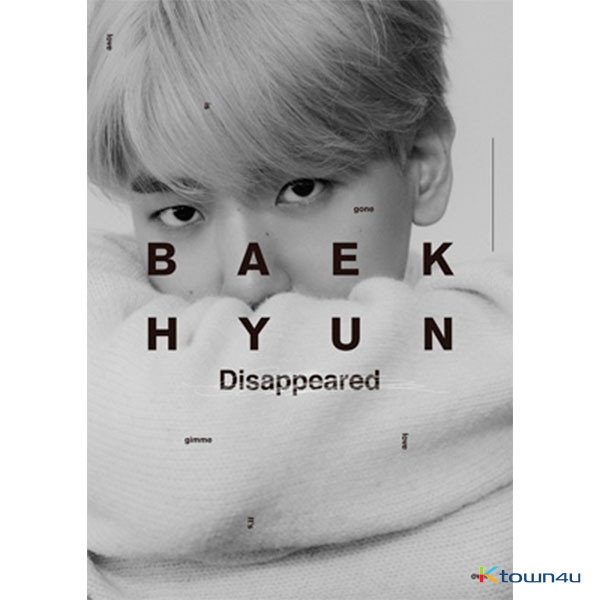 백현 - 앨범 (Disappeared 버전) (초회한정반) (일본판) (조기품절시 주문이 취소될수있습니다)