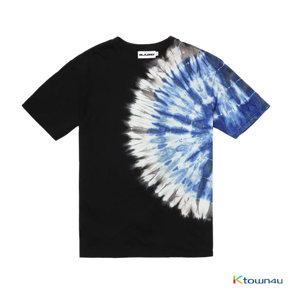 H1GHR MUSIC - H1GHR 1ST COMPILATION TIE DYE Short Sleeve - Black