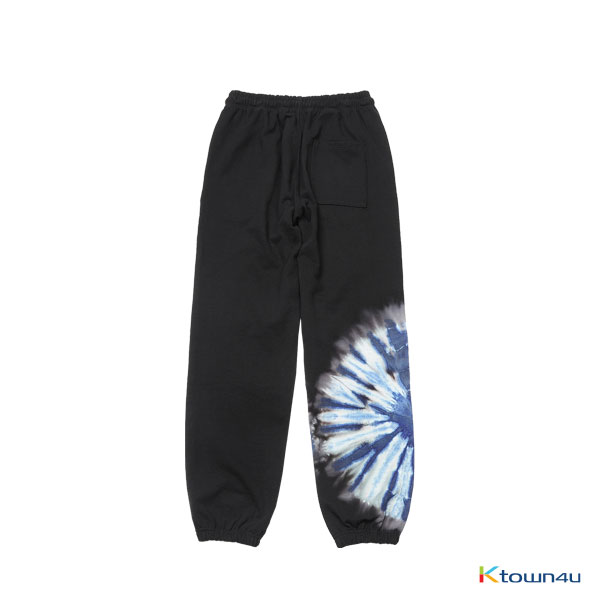 H1GHR 1st Compilation TIE DYE Sweat Pants [Black]