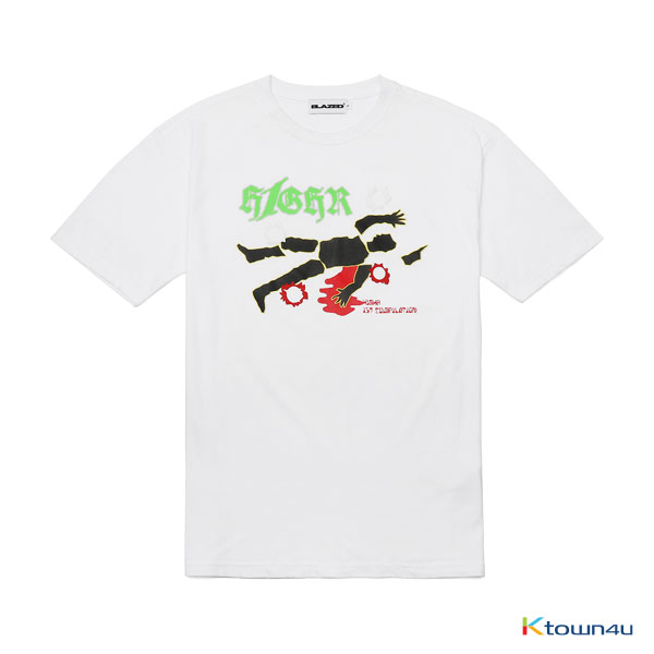 H1GHR 1st Compilation Short Sleeve Tee shirts [White]