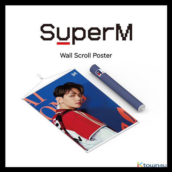 SuperM - Wall Scroll Poster (BAEKHYUN ver)