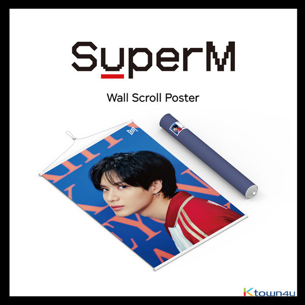 슈퍼엠 (SuperM) - 월 스크롤 포스터 (태민 버전)