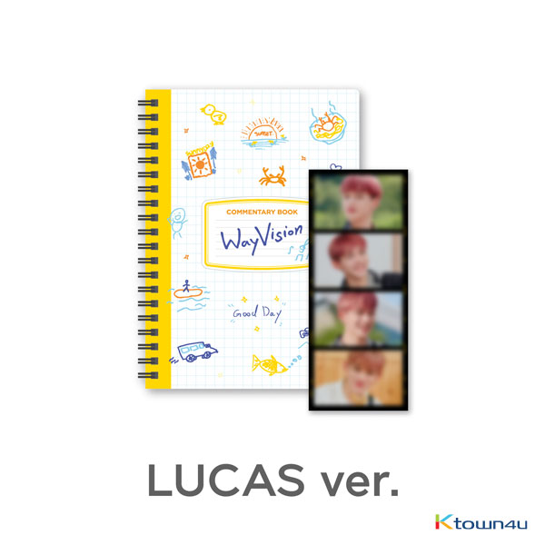 [WayVision] WayV_LUCAS_Commentary book+film SET