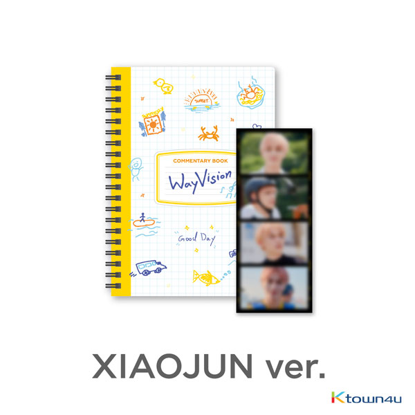 [WayVision] WayV_XIAOJUN_Commentary book+film SET