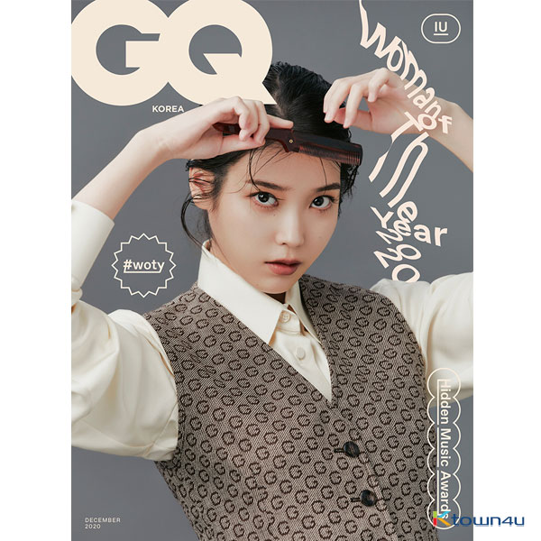 [韓国雑誌]GQ KOREA 2020.12 A Type (Cover : IU)