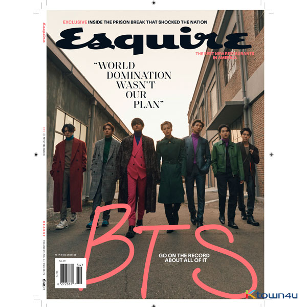 Esquire USA 2020.12 Winter (BTS)