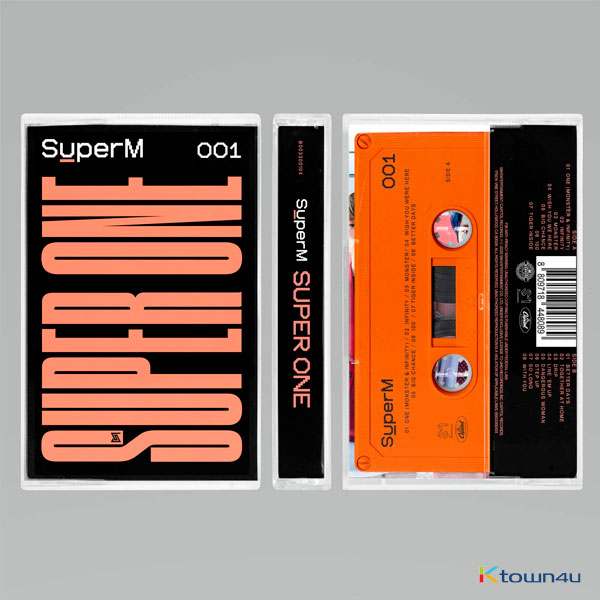 [GOODS] SuperM - The 1st Album Super One [Ltd] [Orange Cassette Tape] [Cassette Tape] (*Order can be canceled cause of early out of stock)