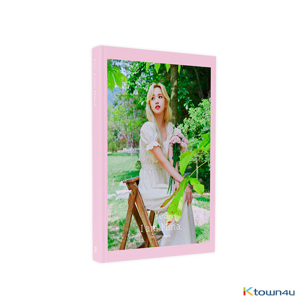 [フォトブック] TWICD : ミナ - 1ST PHOTOBOOK [Yes, I am Mina] (Pink Ver.)