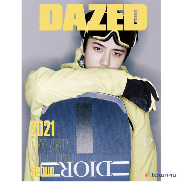 Dazed & Confused Korea 2021.01 C TYPE (Cover : Sehun)