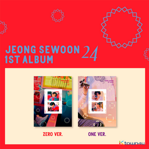 [2CD セット] Jeong Se Woon -アルバム1集 [<24> Part.2] (Zero Ver. + One Ver.)