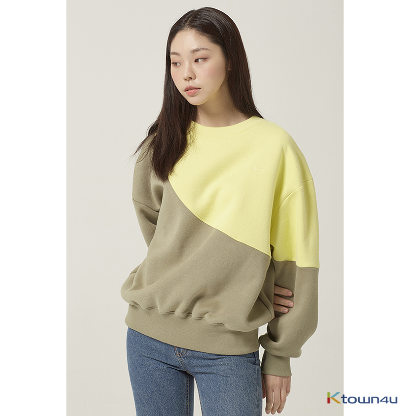 [Between A and B] LIMELIGHT SWEATSHIRT_YELLOW