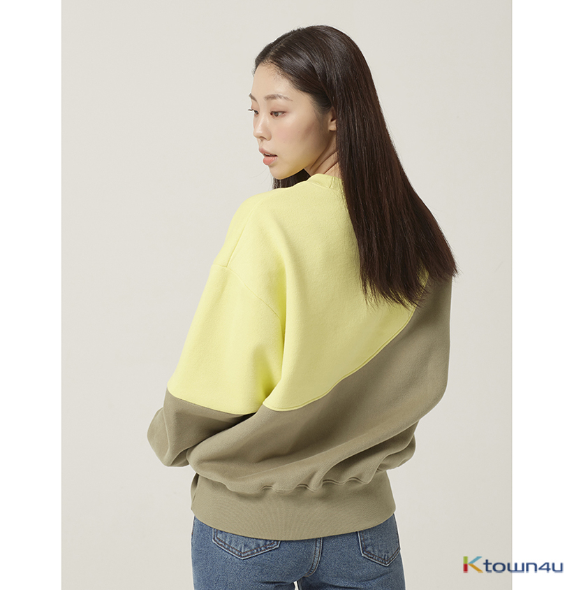 [Between A and B] LIMELIGHT SWEATSHIRT_YELLOW