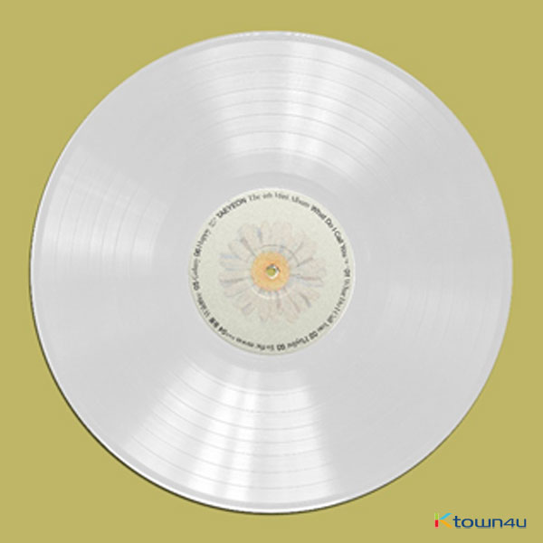 TAEYEON - Mini Album Vol.4 [What Do I Call You] (LP Ver.) (first press)