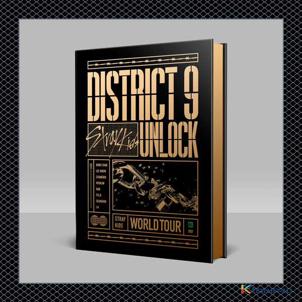 [SKZ GOODS] [DVD] Stray Kids - Stray Kids World Tour 'District 9 : Unlock' in SEOUL DVD'