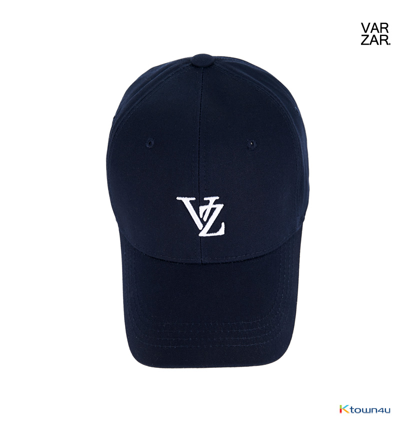 ■VARZAR■ Monogram Soft Overfit Ball Cap Blue varzar631 MUSINSA | VARZAR 3D Monogram Pigment Overfit Ball Cap Blue