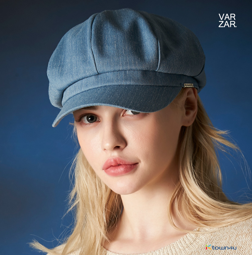 Metal Tip Herringbone Newsboy Cap [5colors]