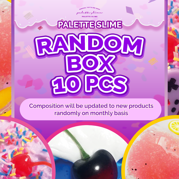 [palette slime] Random Box 10pcs