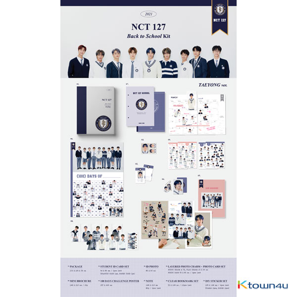 NCT 127 - 2021 NCT 127 Back to School Kit (JUNGWOO)