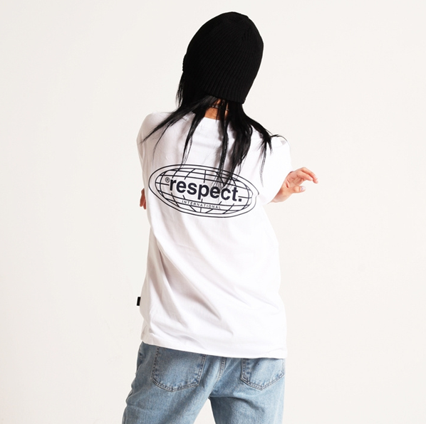 Back Logo Internatinal Tee [White]