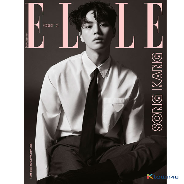 ELLE 2021.02 D Type (Cover : Song Kang / Content : Kim Seon Ho 8p)