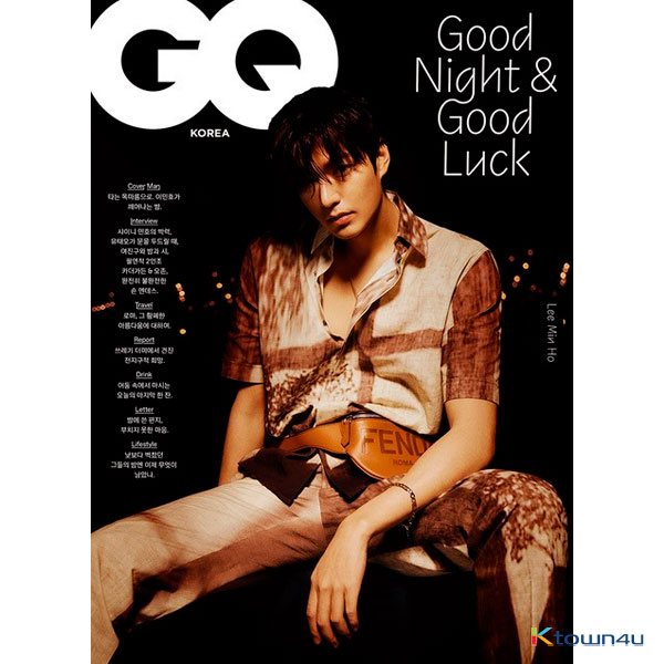 【杂志】 GQ KOREA 2021.02 B Type (Cover : Lee Min Ho)