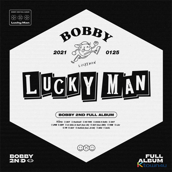 아이콘 : 바비 - BOBBY 2nd FULL ALBUM [LUCKY MAN] (A 버전)