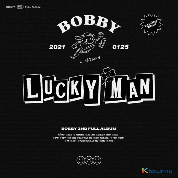 [@iKON_INTL] BOBBY - 2nd FULL ALBUM [LUCKY MAN] (B Ver.)