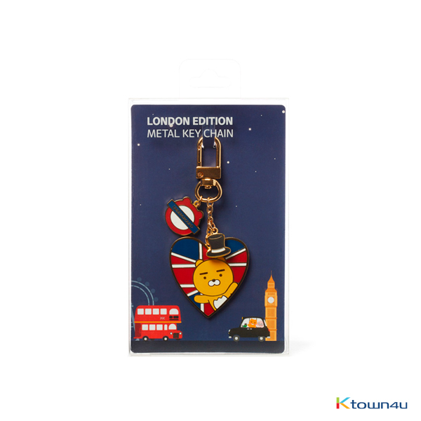 [KAKAO FRIENDS] London Edition Metal Keyring (Ryan)