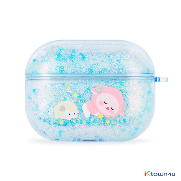 [KAKAO FRIENDS] Airpods Case Glitter (Lovely Apeach)