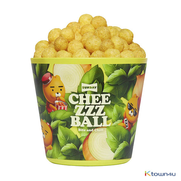 [KAKAO FRIENDS] Sunday Cheezzzball Basil Onion Snack Bucket