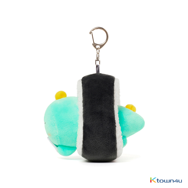 [KAKAO FRIENDS] Mini Plush Toy Keyring (Rice Roll Jordy)