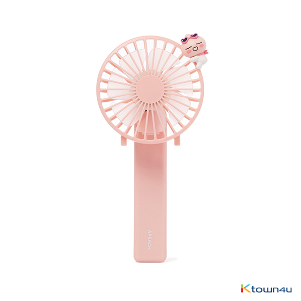 [KAKAO FRIENDS] Folding Handy Fan (Apeach) (EMS is unavailable due to the lithium battery)