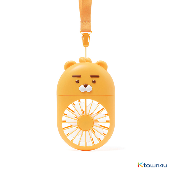 [KAKAO FRIENDS] Hands Free Fan (Ryan) (EMS is unavailable due to the lithium battery)