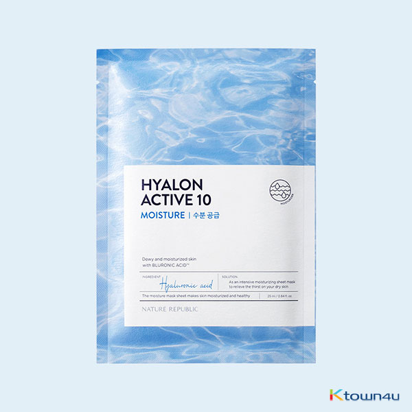 [NATURE REPUBLIC] Hyalon Active 10 Moisture Mask Sheet 6EA