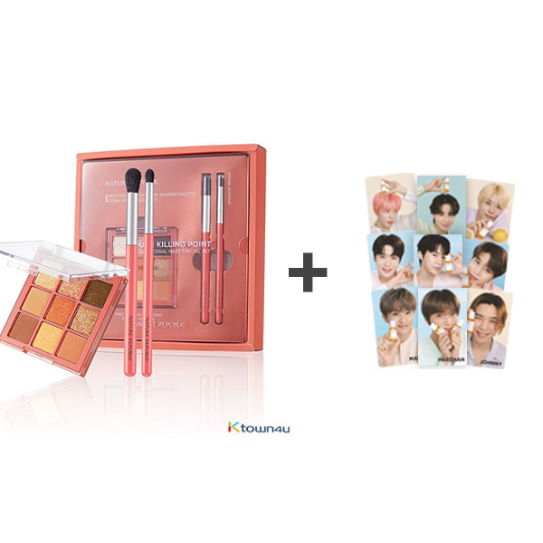 [NATURE REPUBLIC] Pro Touch Killing Point Shadow Palette Coral Haze Special Set