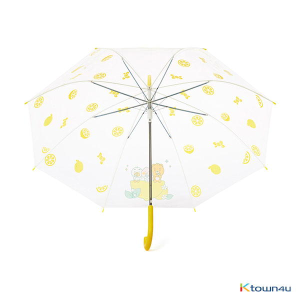 [KAKAO FRIENDS] Lemon Terrace Clear Umbrella (Apeach) 