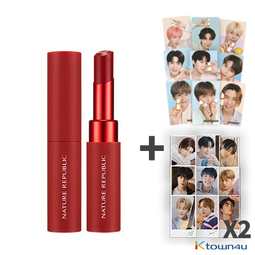 [NATURE REPUBLIC] 哑光唇膏 01红色