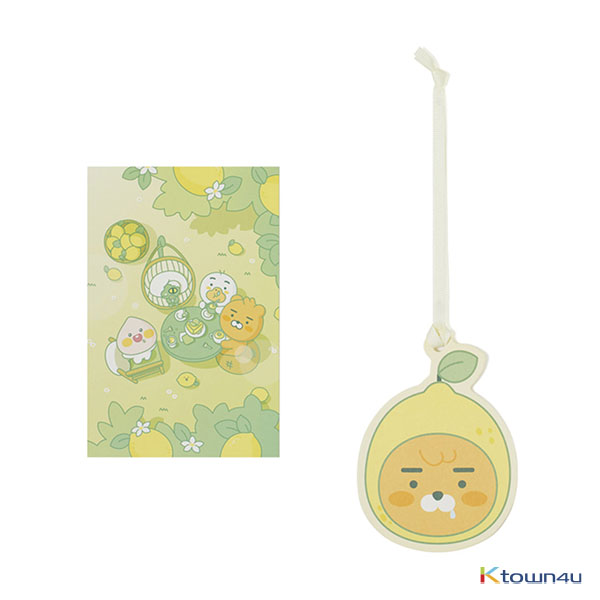 [KAKAO FRIENDS] Lemon Terrace Paper Air Freshener+Card (Ryan)