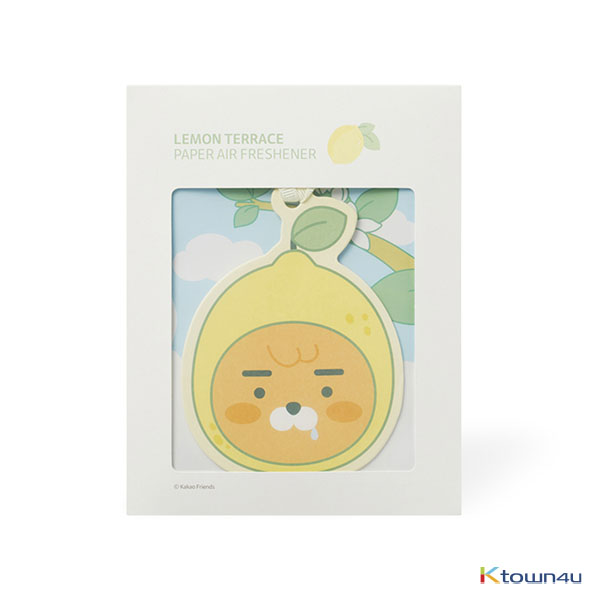 [KAKAO FRIENDS] Lemon Terrace Paper Air Freshener+Card (Ryan)